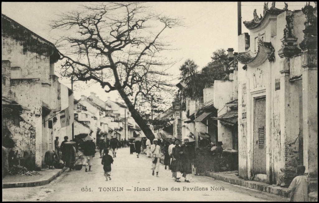 Hanoi, Rue des Pavillons Noirs