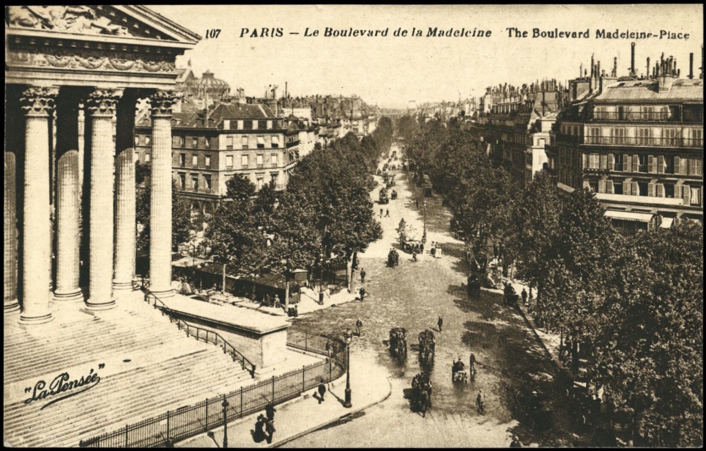 Paris, Boulevard de la Madeleine