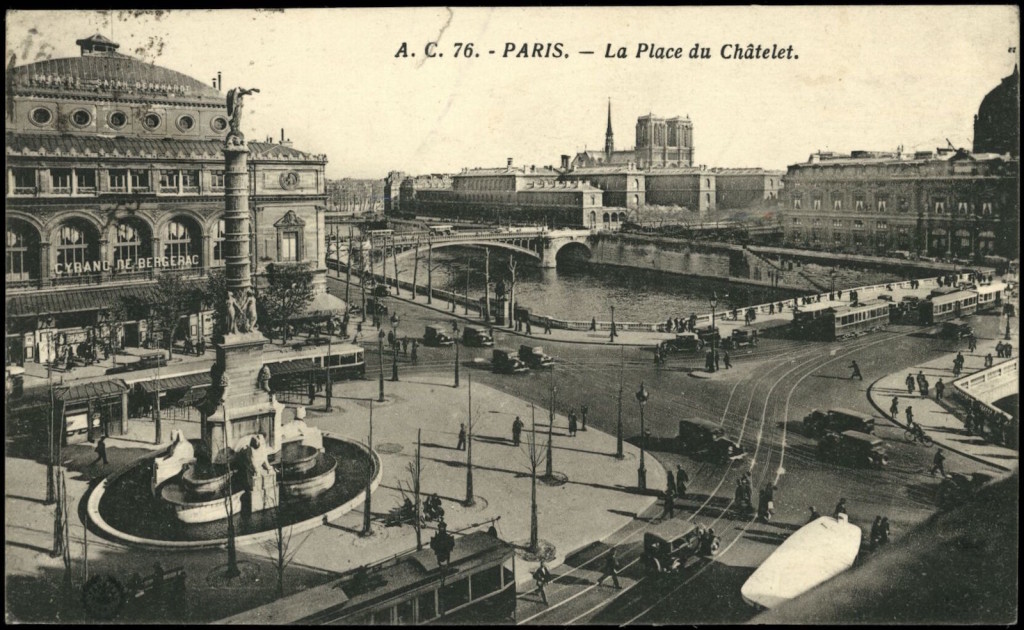 Paris, Place du Chatelet
