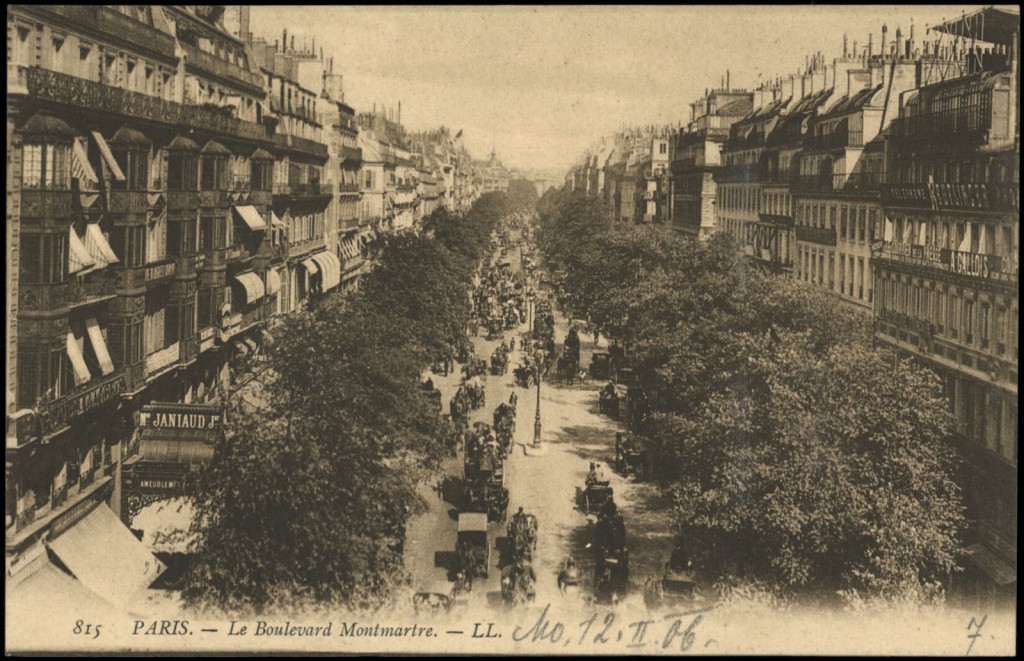 Paris, Boulevard Montmartre