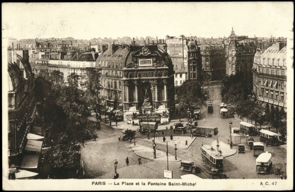 Paris, Place Saint-Michel