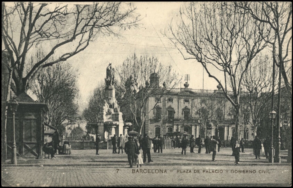Barcelona, Plaza de Palacio