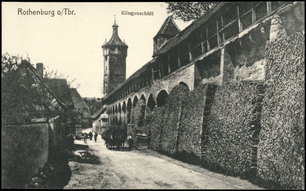 Rothenburg ob der Tauber, Klingenschutt