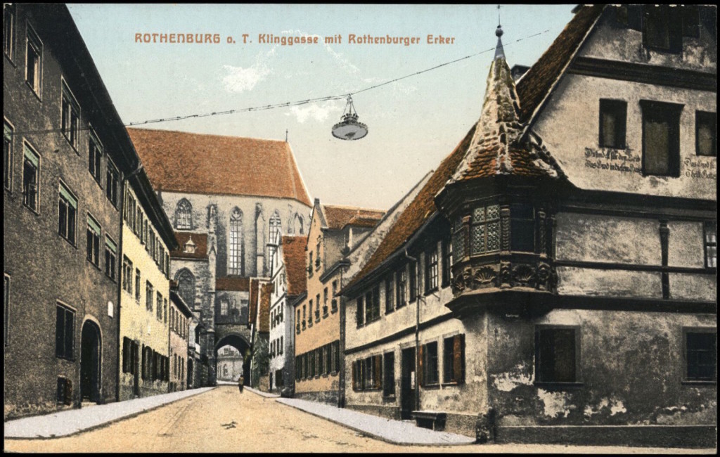 Rothenburg ob der Tauber, Klinggasse