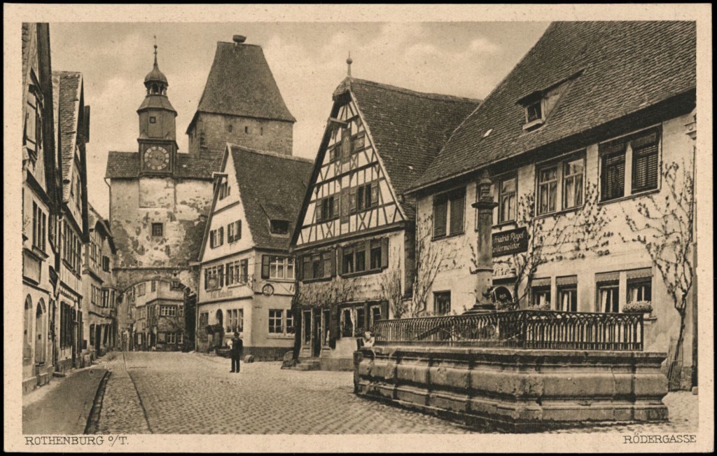 Rothenburg o/T., Rodergasse