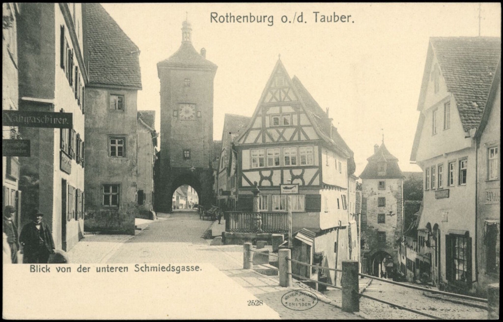Rothenburg ob der Tauber, Schmiedgasse