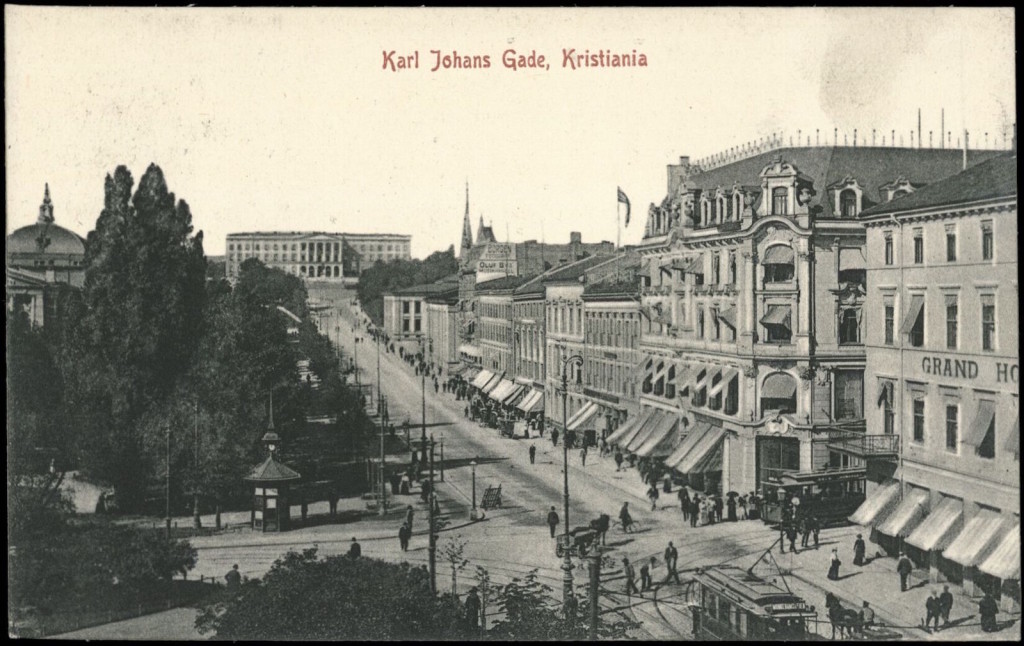 Kristiania, Karl Johans Gade