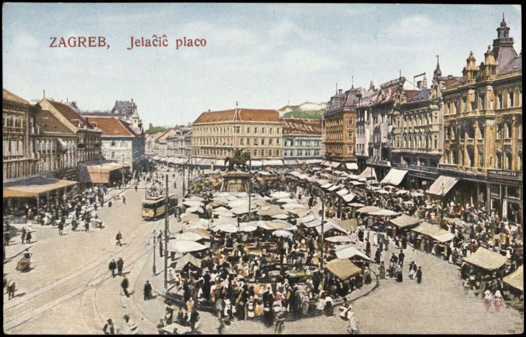 Zagreb, Jelacic placo