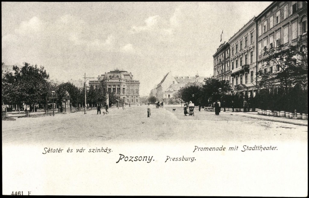 Pressburg, Promenade