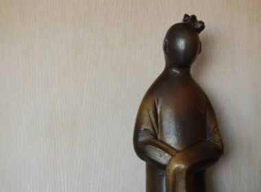 Statue, Skulptur, Bronzeskulptur, Bronze, Artefakt, Wand, Im Haus, Kunst