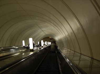 Tunnel, U-Bahn, Infrastruktur, Im Haus, Decke, Zug