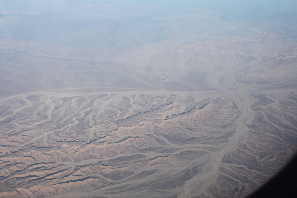 Berg, Nebel, draußen, Natur, Gelände, Wüste, Luftbild