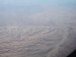 Berg, Nebel, draußen, Natur, Gelände, Wüste, Luftbild