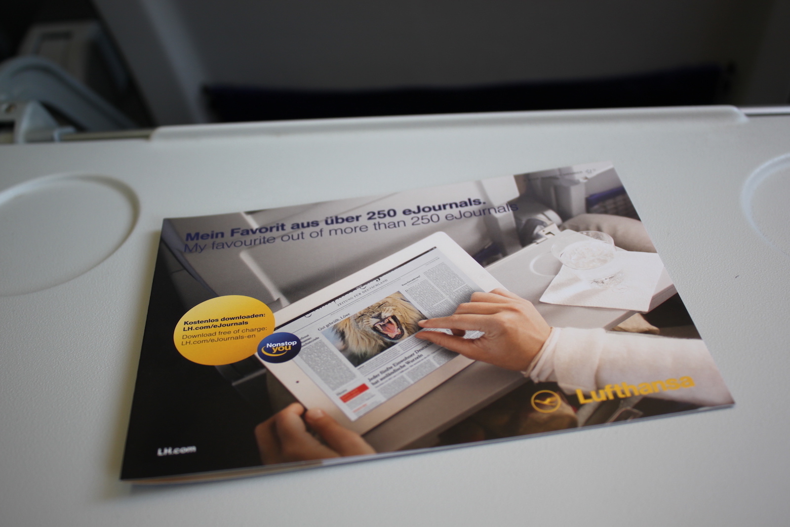 Kostenloses Lufthansa auf der Kurzstrecke You Have Been Upgraded