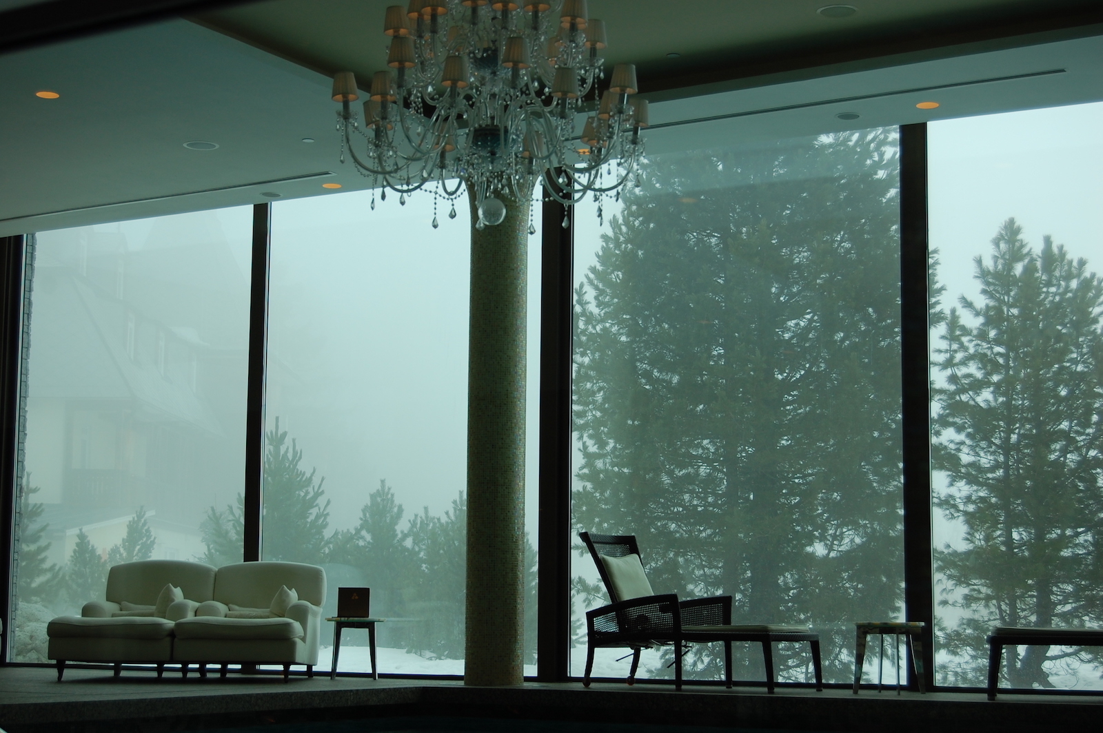 Fenster, Winter, Baum, Mobiliar, Im Haus, draußen, Licht