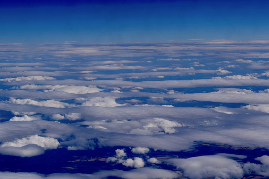 Himmel, Wolke, Wolken, draußen, Natur, Platane Flugzeug Hobel, Luftbild, Flugzeug, Flug