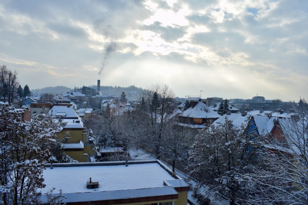 draußen, Himmel, Wolke, Baum, Winter, Gefrieren, Wintersturm, Schneesturm, Natur, Haus, Schnee, Landschaft