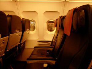 Flugzeugkabine, Flugzeug, Im Haus, Passagier, Platane Flugzeug Hobel, Wand, Zug