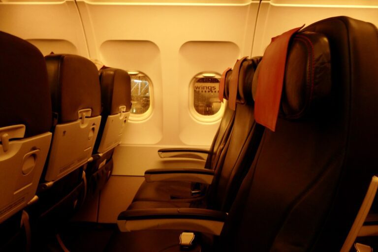 Flugzeugkabine, Flugzeug, Im Haus, Passagier, Platane Flugzeug Hobel, Wand, Zug