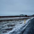 draußen, Himmel, Winter, Schnee, Straße, Landschaft, Gelände, Strand