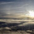 draußen, Wolke, Wolken, Horizont, Natur, Sonnenlicht, Sonnenuntergang, Sonnenaufgang, Wolkig, Sonne, Himmel, Platane Flugzeug Hobel
