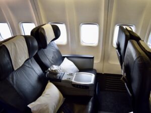 Flugzeugkabine, Fahrzeug, Passagier, Im Haus