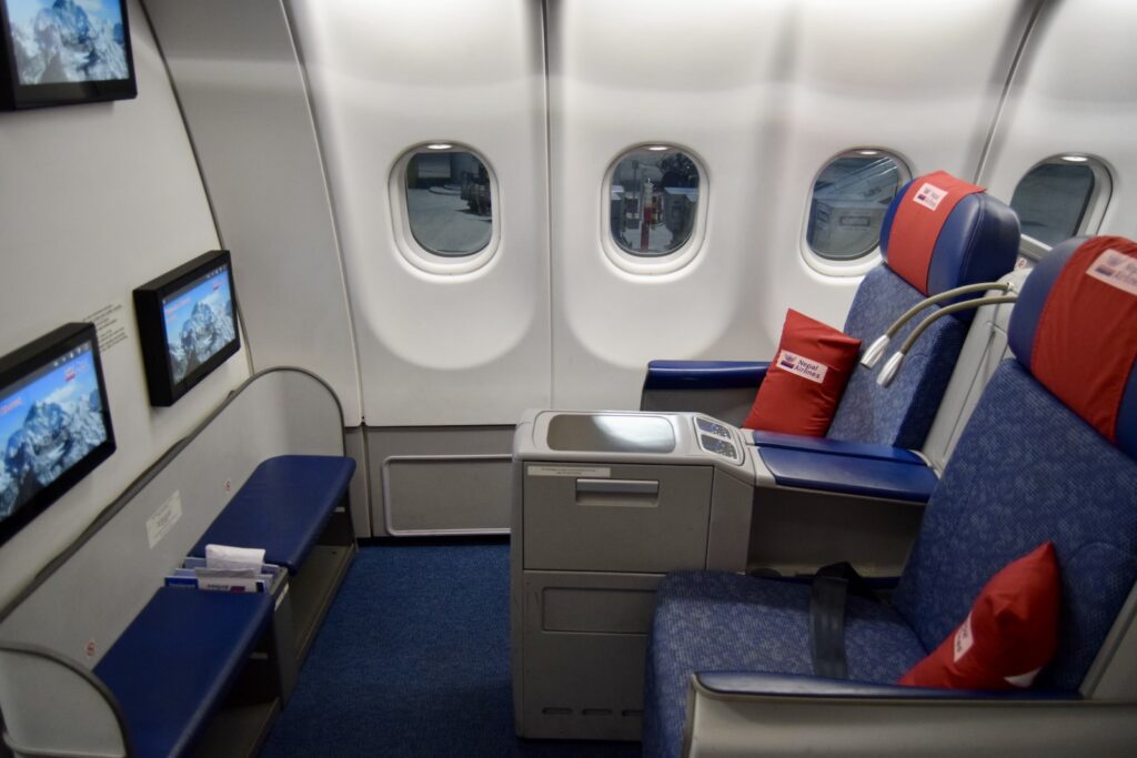 Im Haus, Flugzeugkabine, Flugzeug, Passagier, Wand