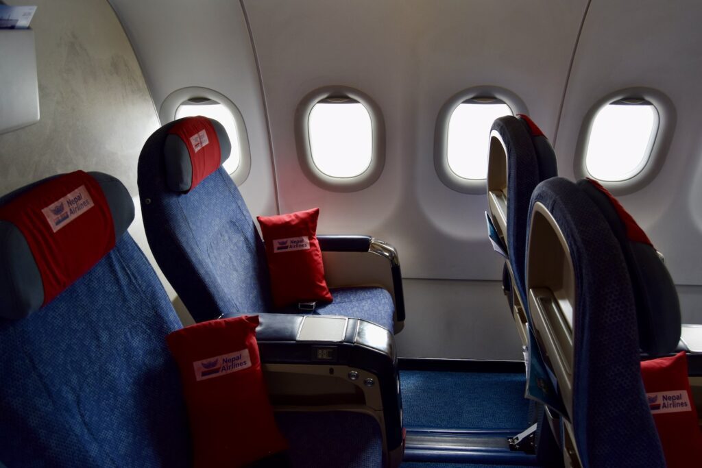 Flugzeugkabine, Im Haus, Passagier, Fahrzeug, Zug