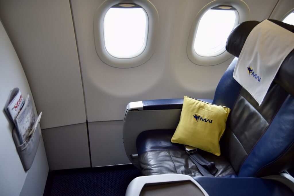 Flugzeugkabine, Passagier, Im Haus