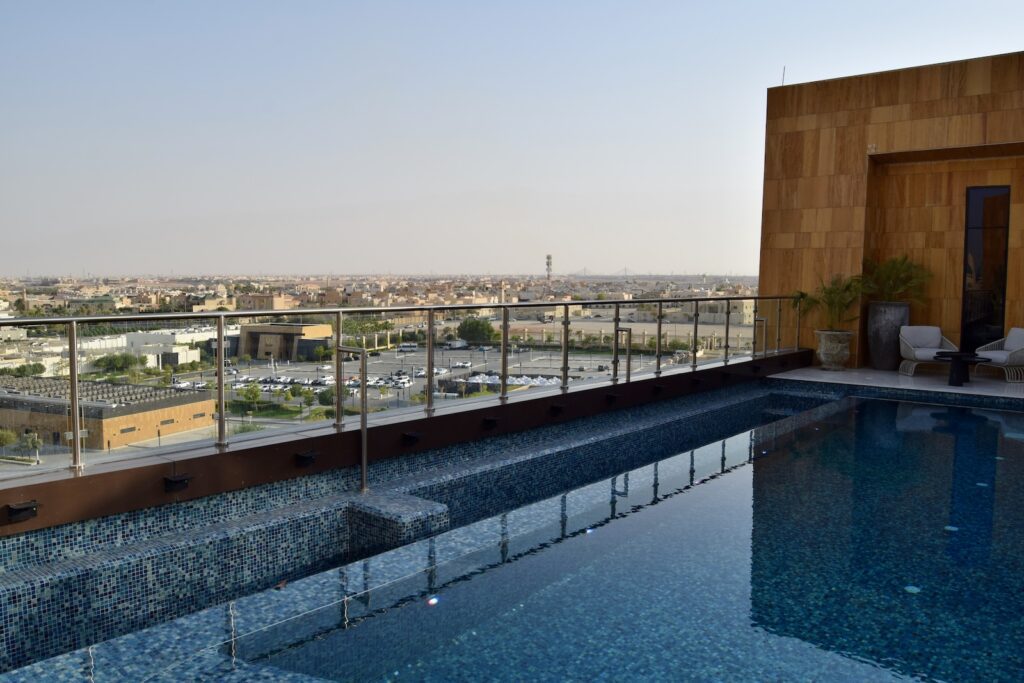 Himmel, draußen, Wasser, Gebäude, Kompositmaterial, Architektur, Stadt, Pool