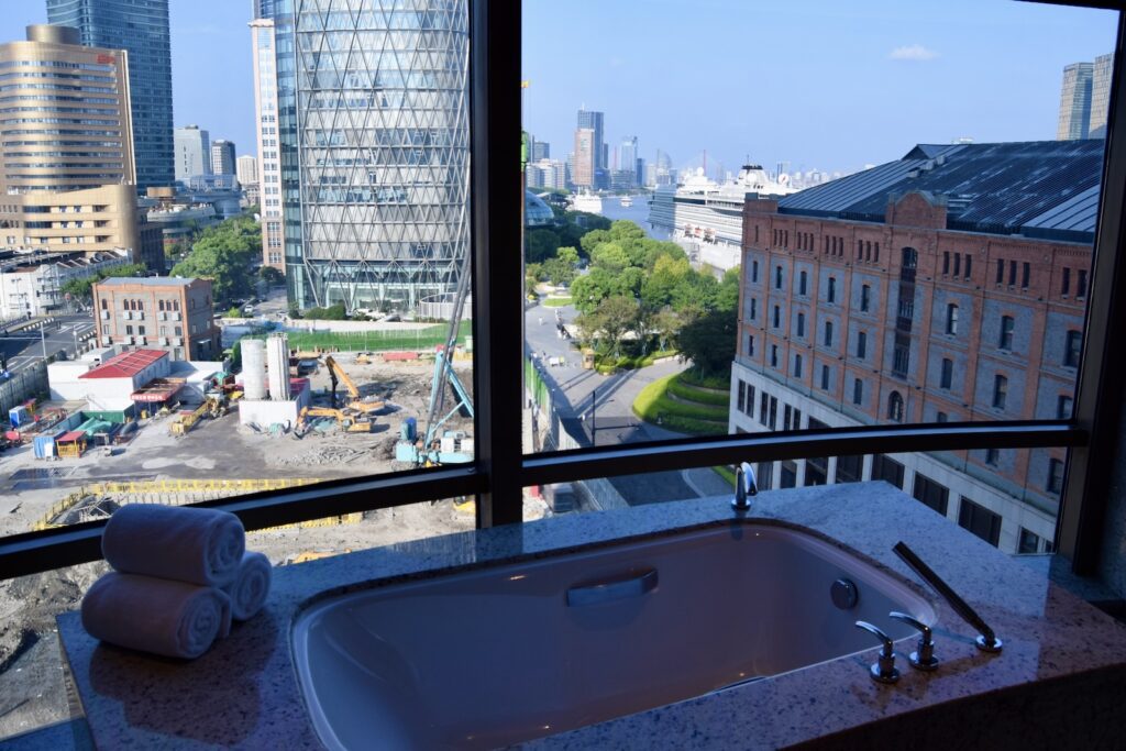 Gebäude, draußen, Himmel, Fenster, Badewanne, Stadt, Wolkenkratzer, Hotel