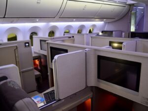 Im Haus, Flugzeugkabine, Flugzeug, Monitor, Computer, Platane Flugzeug Hobel, Decke, Flug, Luftfahrt, airbus