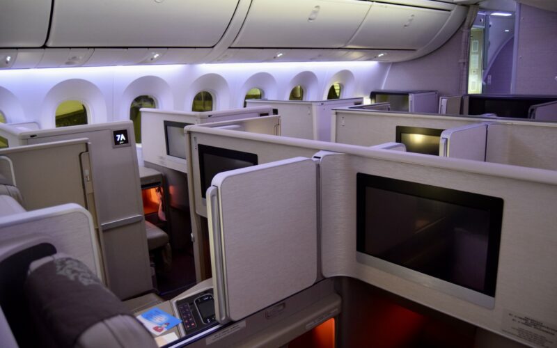 Im Haus, Flugzeugkabine, Flugzeug, Monitor, Computer, Platane Flugzeug Hobel, Decke, Flug, Luftfahrt, airbus